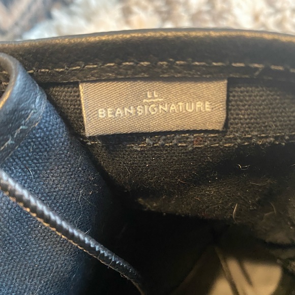 L.L. Bean Black and Brown Lace-Up Boots - Picture 5 of 5